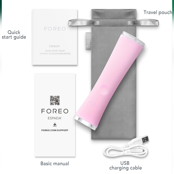 FOREO ESPADA LED Light Acne Treatment Device Pink NIB - Picture 3 of 12